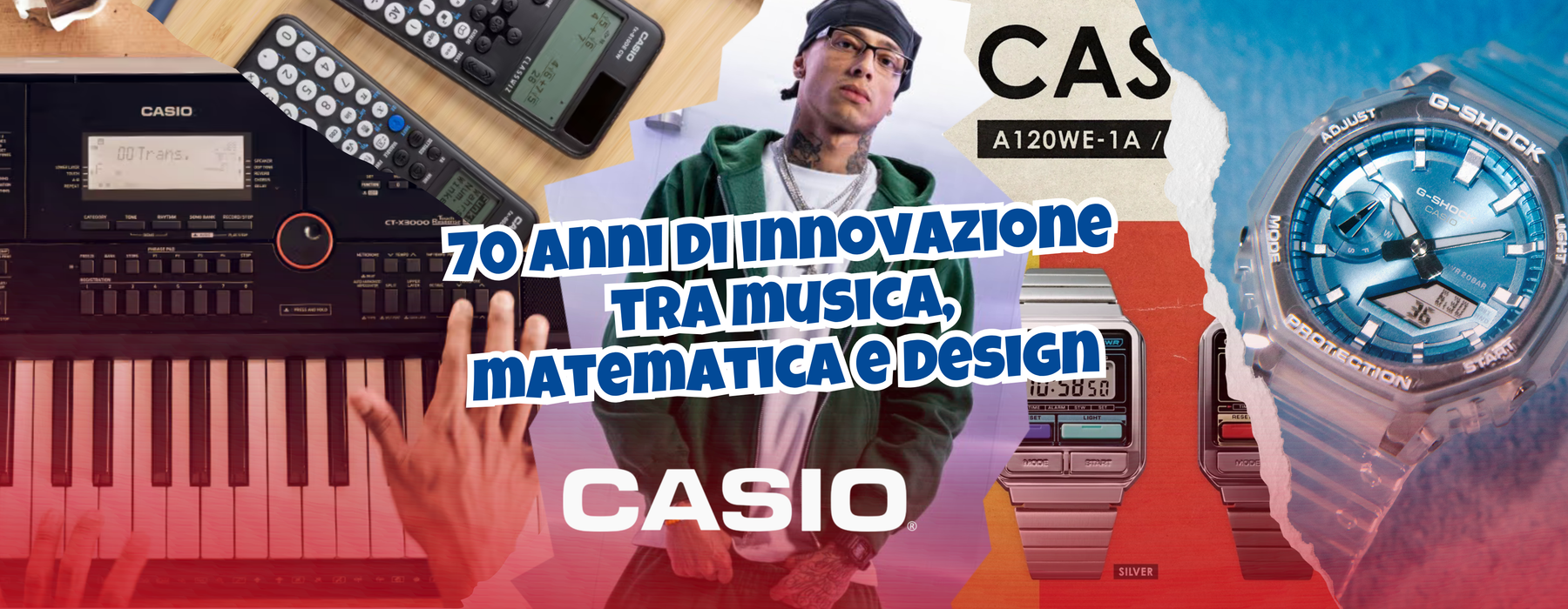 Casio: 70 anni di innovazione tra musica, matematica e design