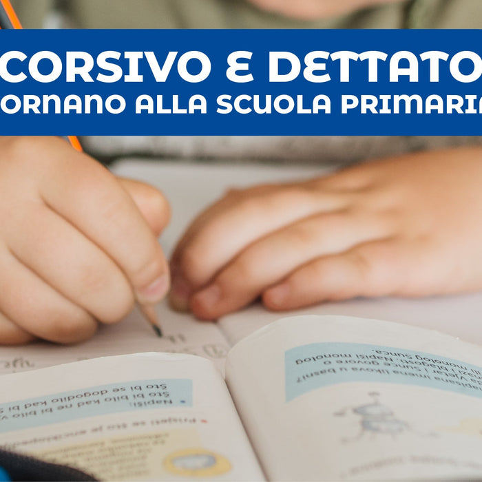 Tornano tra i banchi della scuola primaria corsivo e dettato
