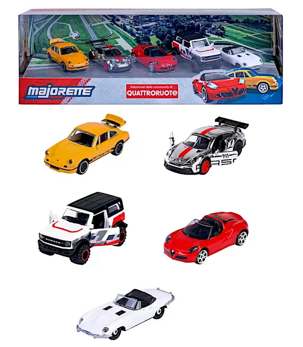 SIMBA Majorette Quattroruote Giftpack 5 Pezzi - 8502005001SII