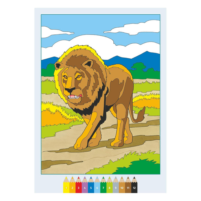 RAVENSBURGER Creart Album Colorare Animali Pericolosi - 13096008