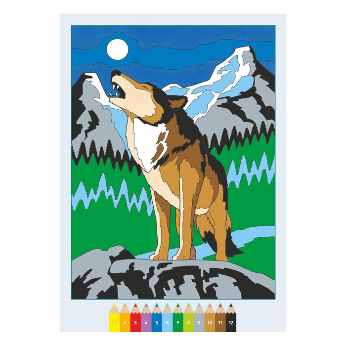 RAVENSBURGER Creart Album Colorare Animali Pericolosi - 13096008