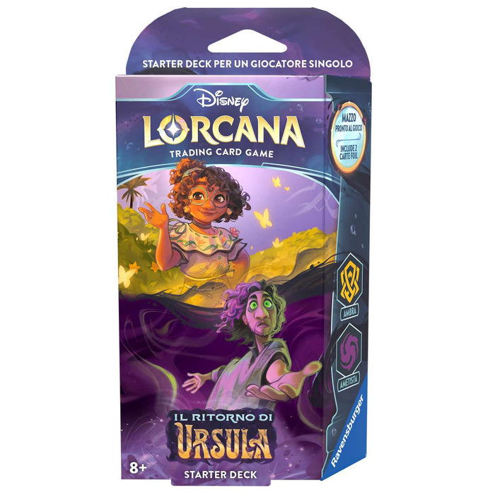 RAVENSBURGER Lorcana Il Ritorno Di Ursula Starter Deck Ambra Ametista - LOR11098337