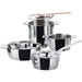 ALESSI Set 7 Pz Pentole Pots Pans - AJM100S7