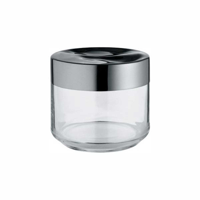ALESSI Barattolo Ermetico In Vetro Con Coperchio In Acciaio Inossidabile 18/10 - LC07