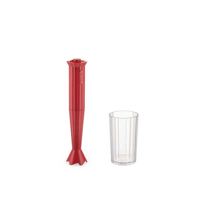 ALESSI Plissè Frullatore A Immersione Rosso - MDL10R