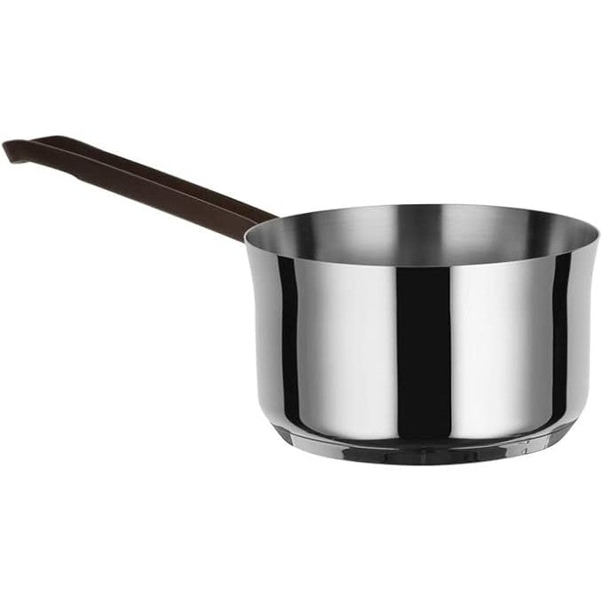 ALESSI Casseruola Manico Lungo 16 Cm In Acciaio