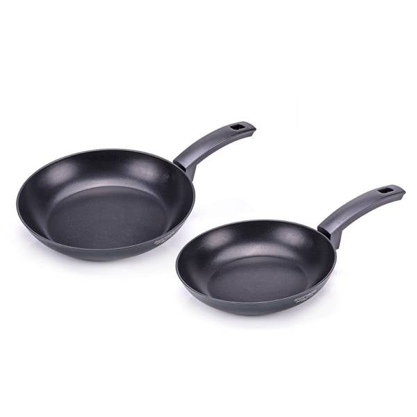 ALLUFLON Set Padelle 24 28 Cm Moneta Solid Green - 11286569