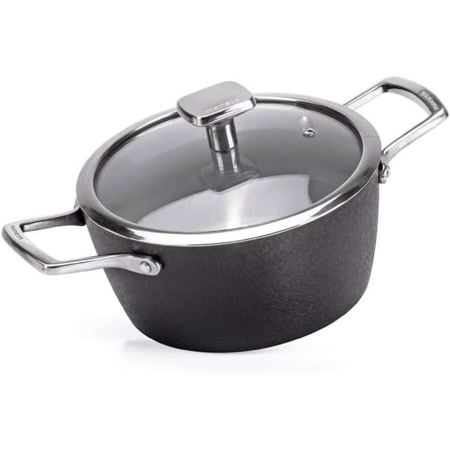 ALLUFLON Set Casseruola 24Cm Con Coperchio Armonia Finegres - 15392052