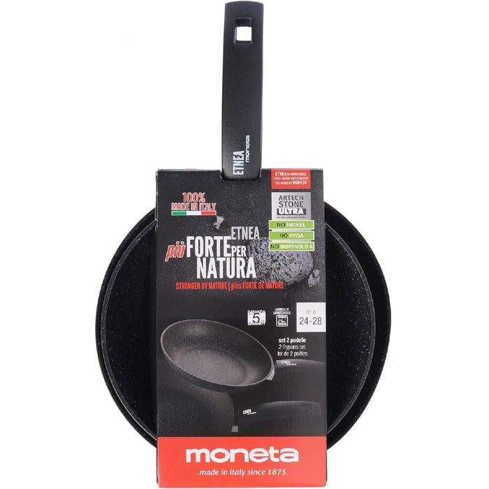 MONETA Set Padelle 24 28 Cm Moneta Etnea - 18656569