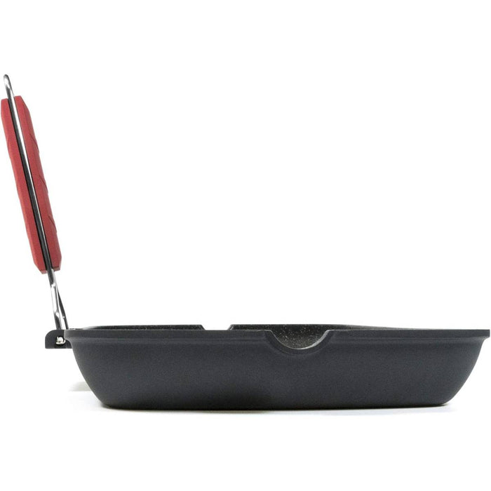 ALLUFLON Bistecchiera 24X34 Cm Con Manico Pieghevole Grill E Planchas - A00A151434
