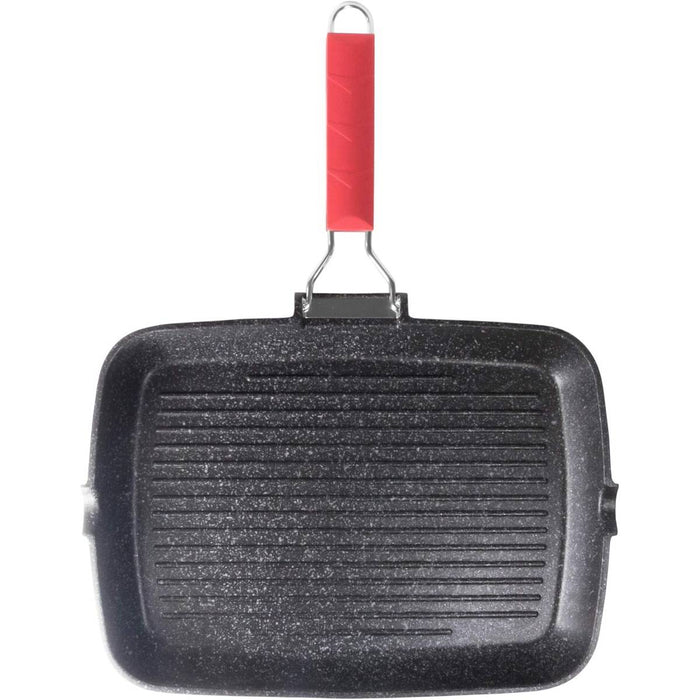 ALLUFLON Bistecchiera 24X34 Cm Con Manico Pieghevole Grill E Planchas - A00A151434