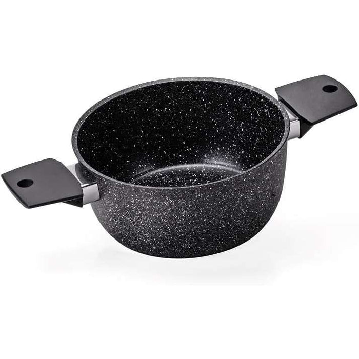 ALLUFLON Batteria 8 Pezzi Moneta Magnolia Stone Black - A01A176508