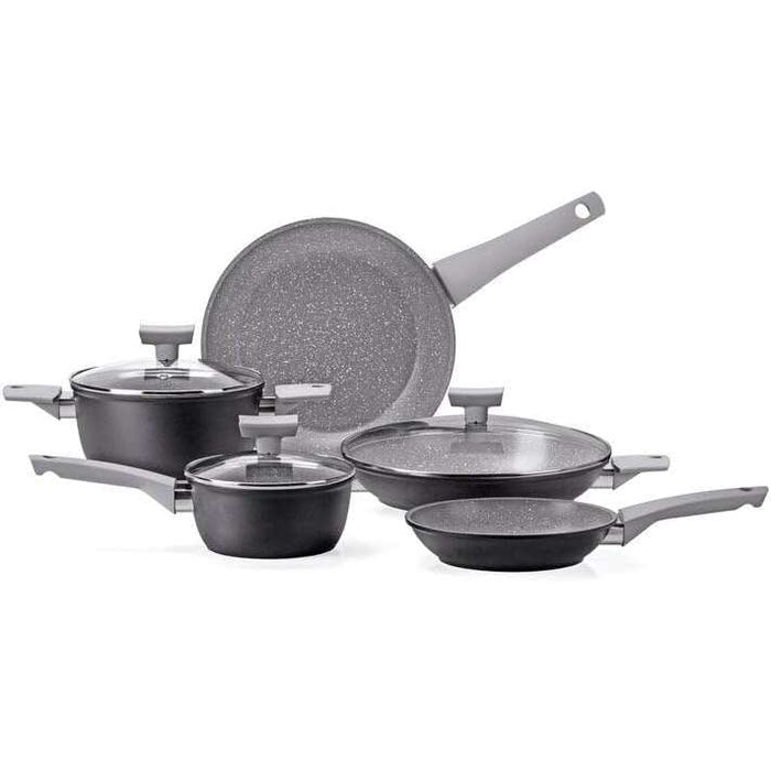 ALLUFLON Batteria 8 Pezzi Moneta Opale Stone Grey - A01A186508