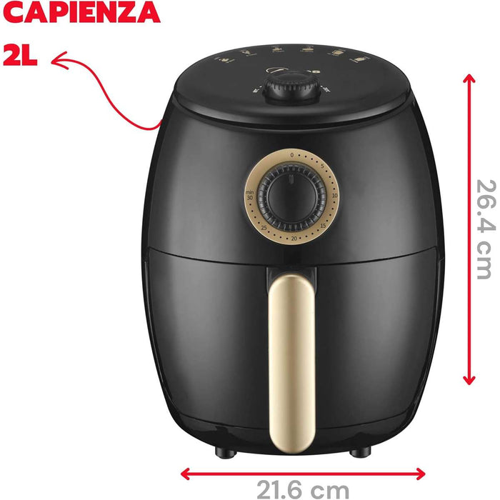 ARDES Eldorada Mini Friggitrice Ad Aria 2Lt - AR1K32