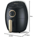 ARDES Eldorada Mini Friggitrice Ad Aria 2Lt - AR1K32