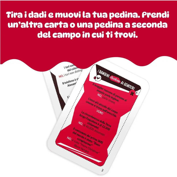 ASMODEE Bambini Contro Genitori Vero O Falso - 0819