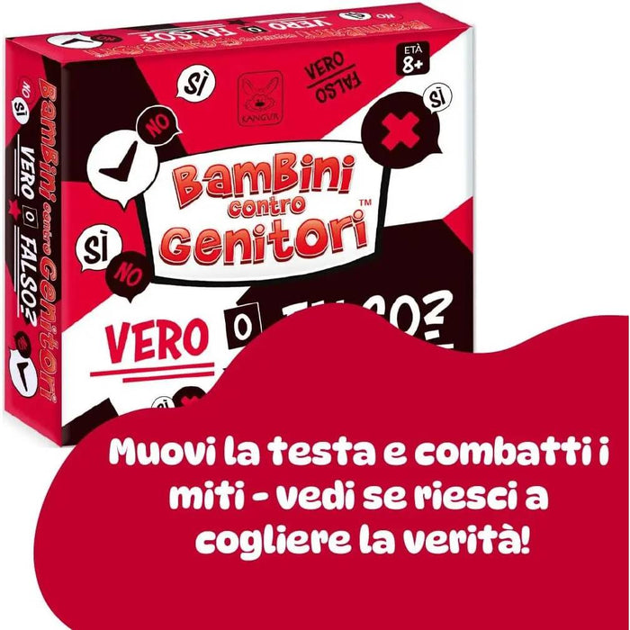 ASMODEE Bambini Contro Genitori Vero O Falso - 0819
