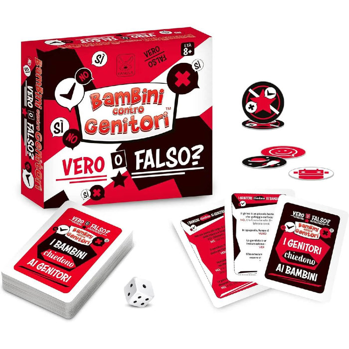 ASMODEE Bambini Contro Genitori Vero O Falso - 0819