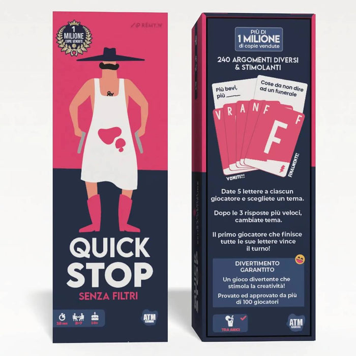 ASMODEE Quickstop Senza Filtri - 0831