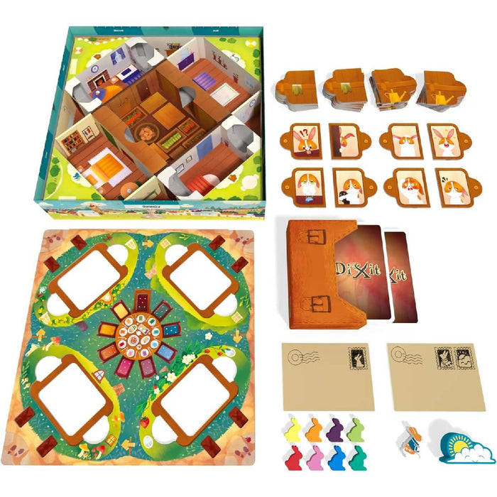 ASMODEE Dixit Kids Gioco Da Tavolo Di Immaginazione E Fantasia Per Bambini - 8019