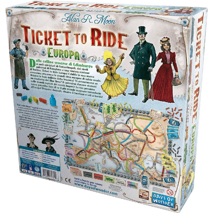 ASMODEE Ticket To Ride Europa - 8500