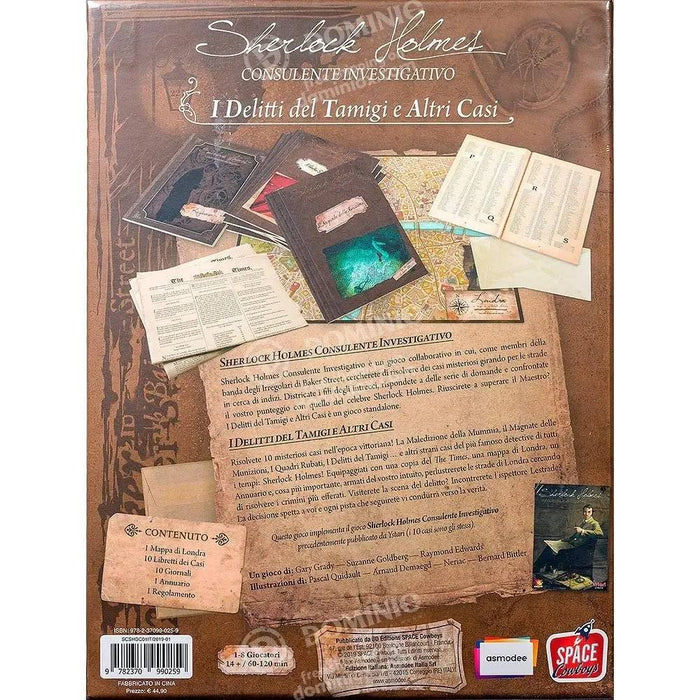 ASMODEE Sherlock Holmes Consulente Investigativo: I Delitti Del Tamigi E Altri Casi - 8551