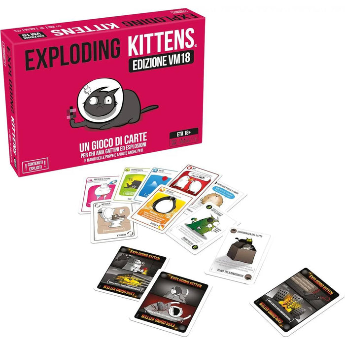 ASMODEE Exploding Kittens Vm18 Pink Edition - 8661
