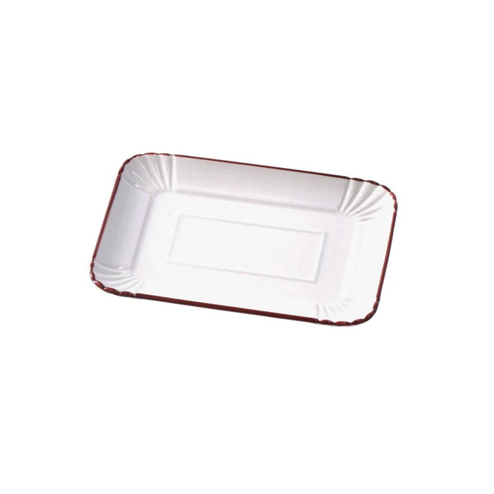 AD TREND Vassoio Rettangolare In Porcellana 19X 14,5X H 1,5 Cm - 103330