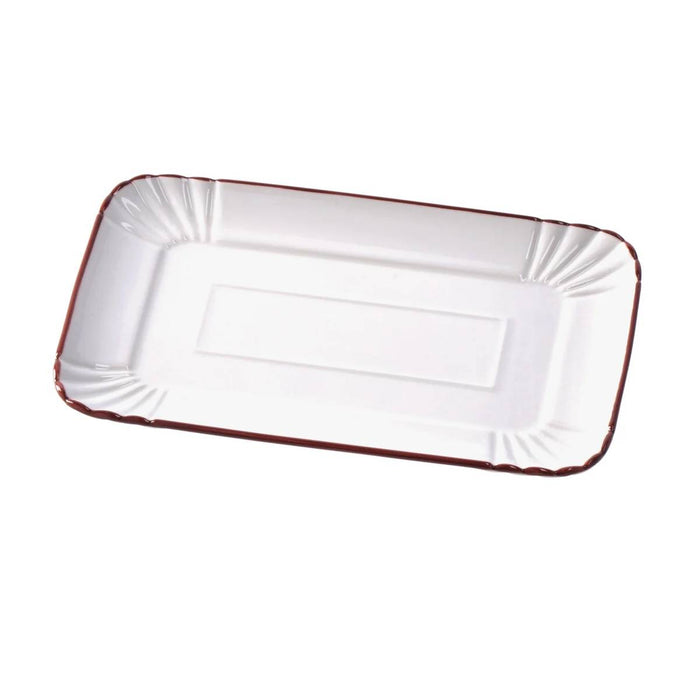AD TREND Vassoio Rettangolare In Porcellana 22X14Xh 1,5 Cm - 103331