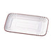 AD TREND Vassoio Rettangolare In Porcellana 22X14Xh 1,5 Cm - 103331