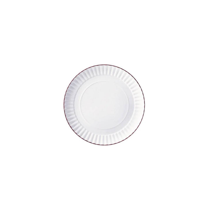 AD TREND Vassoio Tondo Porcellana Diamentro 20 Cm - 103338