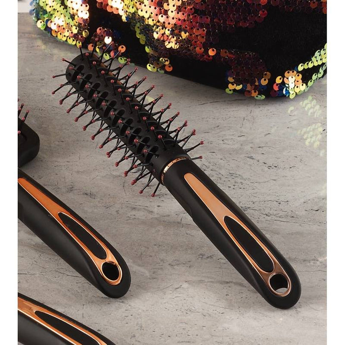 AD TREND Spazzola Per Capelli Tonda D5Xh23 Cm - 55905