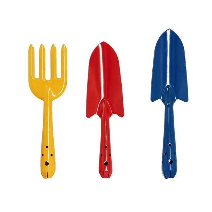 AD TREND Set 3 Attrezzi Da Giardino In Ferro 30 Cm - 84350