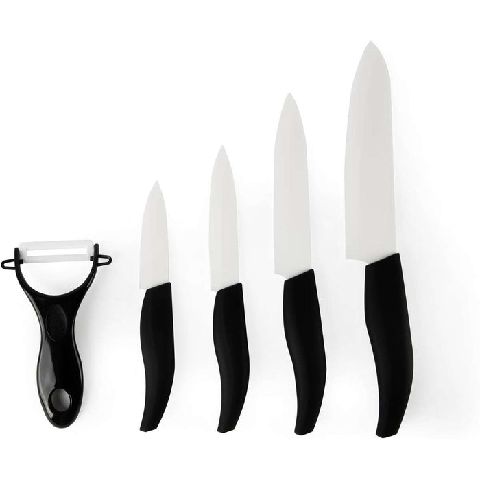 BERGAMASCHI Ceppo Coltelli 4 Pezzi Acciaio Inox Excélsa - 66557