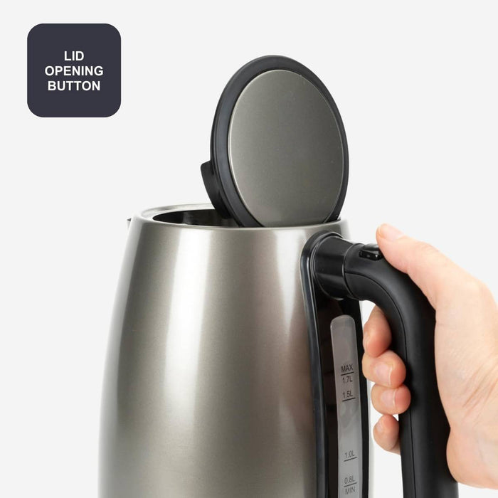 BLACK DEKER Bollitore Inox 2200W 1,7 Lt - BXKE2201E