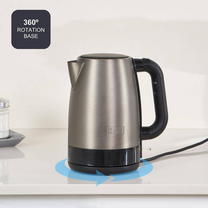 BLACK DEKER Bollitore Inox 2200W 1,7 Lt - BXKE2201E