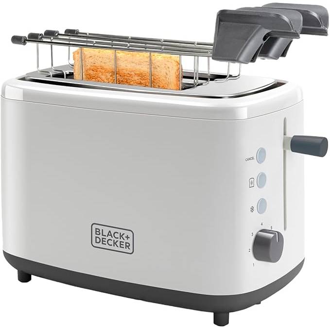 BLACK DEKER Tostapane 800W Con Pinze - XXTOA820W