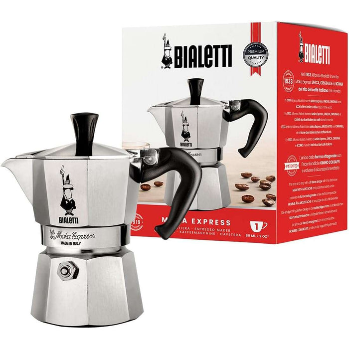 BIALETTI Caffettiera Moka Express 1 Tazza - 0001161