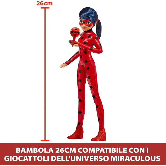 BANDAI Miraculous Doll Ladybug Trasformazione - P50028
