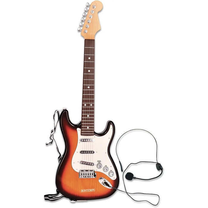 BONTEMPI Chitarra Rock Elettronica Con Microfono