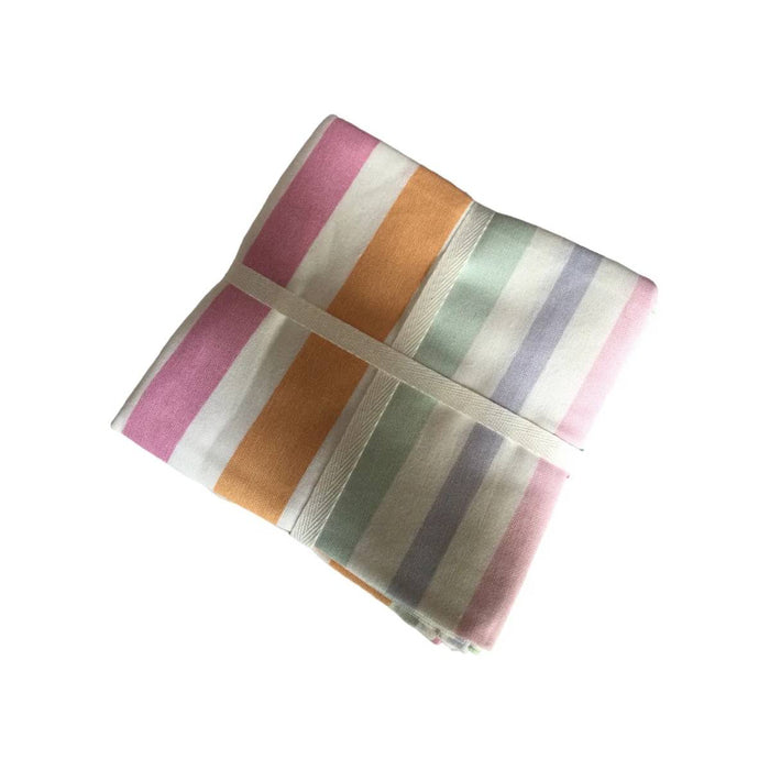 BRANDANI Set 2 Strofinacci Polline Micro Righe - 10177