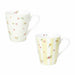 BRANDANI Set 2 Mug Polline Giallo New Bone China - 51147