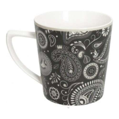 BRANDANI Mug Shanti New Bone China Nero - 52837