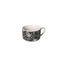 BRANDANI Tazza Colazione Shanti Nero New Bone China - 52867