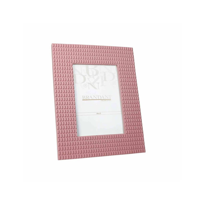 BRANDANI Portafoto Lingotto Rosa Poliresina 13X18 Cm - 59219