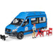BRUDER Mercedes Benz Sprinter Camper Con Personaggio - 02684