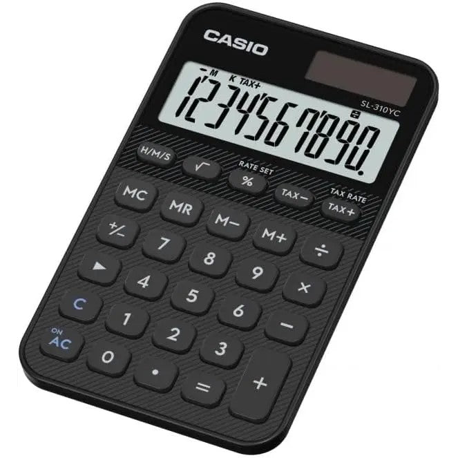 CASIO Calcolatrice Tascabile Sl310Yc Nera