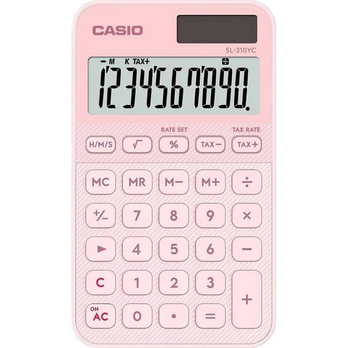 CASIO Calcolatrice Tascabile Sl310Yc Rosa