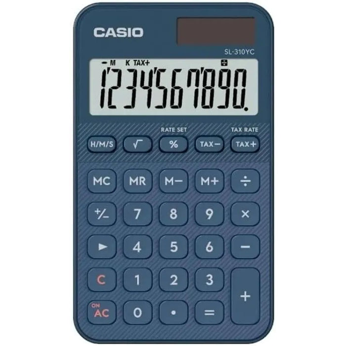 CASIO Calcolatrice Tascabile Sl310Yc Navy