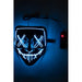CARNIVAL TOYS Maschera Horror In Plastica Con Decorazioni Luminose